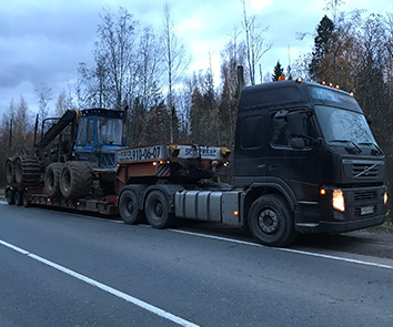 VOLVO FM480 Спецприцеп мод.9942ВD3